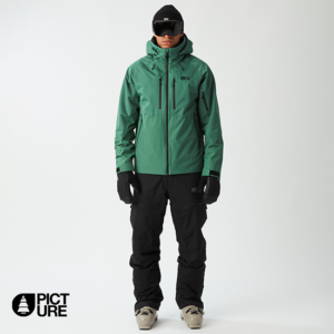 PICTURE-MVT0581-GOODS JACKET-VESTE DE SKI-HOMME-A SMOKE PINE-VERT