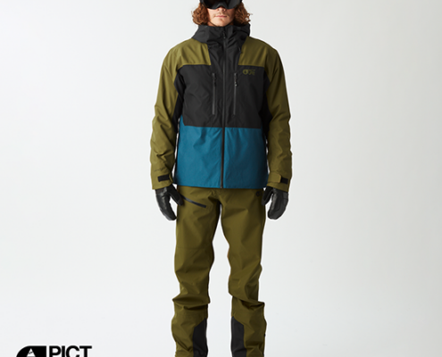 PICTURE-MVT0584-OBJECT JACKET-VESTE DE SKI-HOMME-A TOBACCO-KAKI