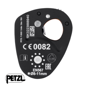 PETZL-P53-MICRO TRAXION POULIE-JAUNE-DOS