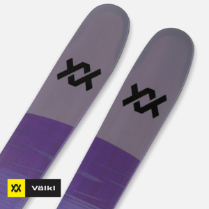 VOLKL-V2511143-BLAZE 82 + MARKER VMOTION 10-PACK SKI ALPIN+FIXATION-FEMME-PURPLE-VIOLET-SPATULE