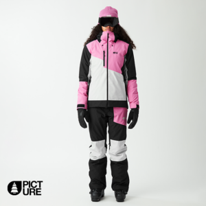 PICTURE-WVT0398-SEEN JACKET-VESTE DE SKI-FEMME-B SUPER PINK-ROSE