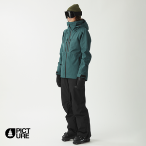 PICTURE-WVT0405-SYGNA JACKET-VESTE DE SKI-FEMME-A DEEP WATER-BLEU-CÔTÉ