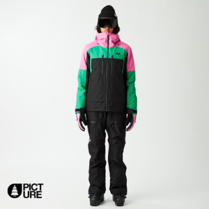PICTURE-WVT0407-EXA JACKET-VESTE DE SKI-FEMME-SUPER PINK-ROSE