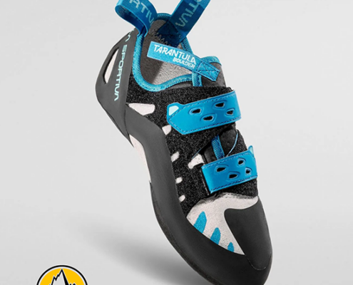 LA SPORTIVA-ZFCS144G00P-TARANTULA BOULDER WOMAN-CHAUSSONS D'ESCALADE-ICE CRYSTAL-BLEU