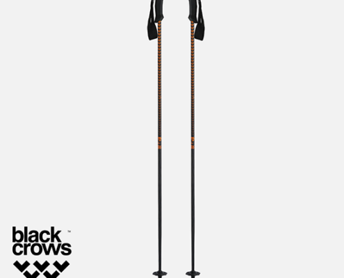 BLACK CROWS-101990-STANS-BATONS DE SKI-BLACK ORANGE-NOIR