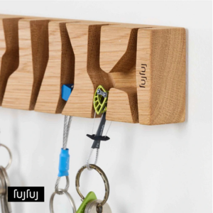 FUJFUJ-1201-DANCER CLASSIC 2-SUPPORT CLÉS-NUT-BOIS BEIGE-VUE