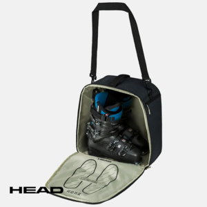 HEAD-383145-KORE BOOTBAG-SAC À CHAUSSURES DE SKI-BLACK-NOIR-OUVERT