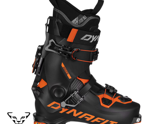 DYNAFIT-61916-RADICAL BOOT-CHAUSSURES DE SKI DE RANDONNÉE-HOMME-BLACK ORANGE FLUO-NOIR