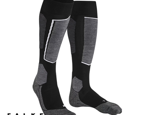 FALKE-76107-SK6 PRO SKIING-CHAUSSETTES DE SKI-HOMME-3010 BLACK-NOIR