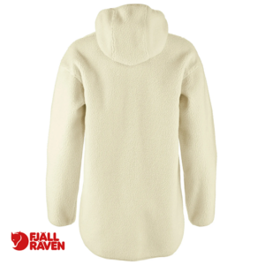 FJALL RAVEN-14600256-VARDAG PILE FLEECE LONG W-VESTE POLAIRE-FEMME-113 CHALK-BEIGE