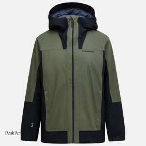 PEAK PERFORMANCE-G80485020-M RIDER TECH INSULATED JACKET-VESTE DE SKI-HOMME- PINE NEEDLE-VERT