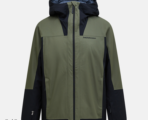 PEAK PERFORMANCE-G80485020-M RIDER TECH INSULATED JACKET-VESTE DE SKI-HOMME- PINE NEEDLE-VERT