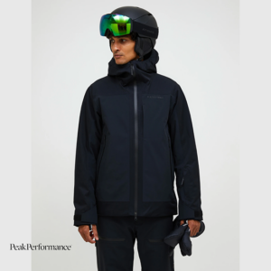 PEAK PERFORMANCE-G80494020-WITLIGHT HIPE 2L INSULATED SHELL JACKET-VESTE DE SKI-HOMME-BLACK-NOIR-FACE