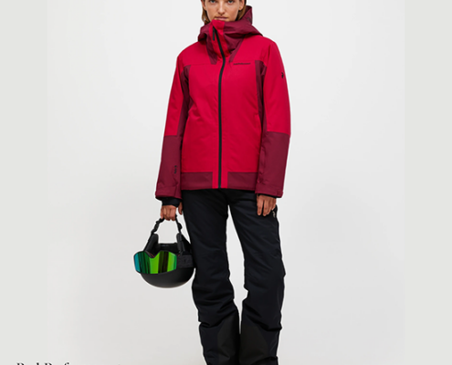 PEAK PERFORMANCE-G80508030-W RIDER TECH INSULATED SHELL JACKET-VESTE DE SKI-FEMME-030 VERTICAL ZENITH-ROSE