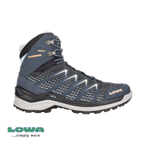 LOWA-L320703-INNOX PRO GTX MID-CHAUSSURES DE RANDONNÉE-FEMME-7922 STEELBLUE-BLEU-CÔTÉ