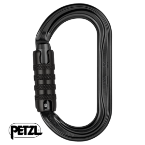 PETZL-M33A TLN-OK TRIACT-LOCK-MOUSQUETON-BLACK-NOIR