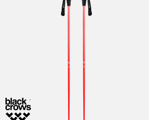 BLACK CROWS-102496-META-BATONS DE SKI-RED-ROUGE