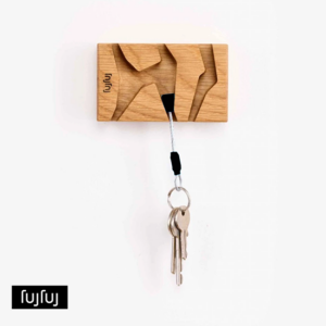 FUJFUJ-1153-NUT BLACK-PETIT SUPPORT CLÉS