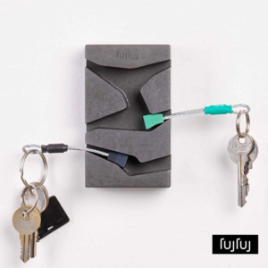 FUJFUJ-1252-BLUE NUT GRIS-PETIT SUPPORT CLÉS-VUE