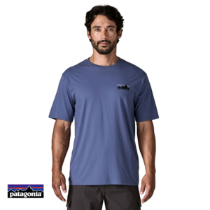 PATAGONIA-37534-M'S 73 SKYLINE ORGANIC TEE-SHIRT-HOMME-CUBL CURRENT BLUE-BLEU