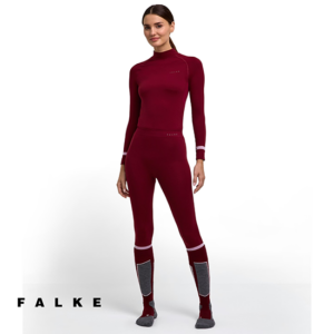 FALKE-39179-3/4 TIGHTS WARM-COLLANT 3/4-FEMME-8117 MERLOT-ROUGE