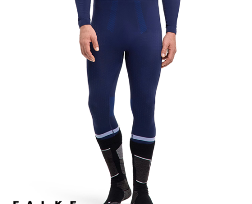 FALKE-39680-3/4 TIGHTS WARM-COLLANT 3/4-HOMME-6116 SEASONAL-BLEU-FACE