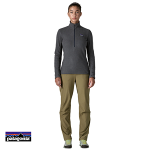 PATAGONIA-40251-W'S R1 AIR ZIP NECK-POLAIRE 1/4 ZIP-FEMME-SMDB SMOLDER BLUE-BLEU