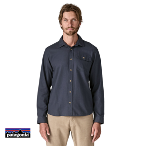 PATAGONIA-42410-M'S LONG SLEEVED LIGHTWEIGHT FJORD FLANNEL SHIRT-CHEMISE-HOMME-SMDB SMOLDER BLUE-BLEU
