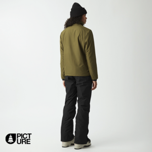 PICTURE-WPT0139-EXA PANTS-PANTALON DE SKI-FEMME-BLACK-NOIR-ARRIERE