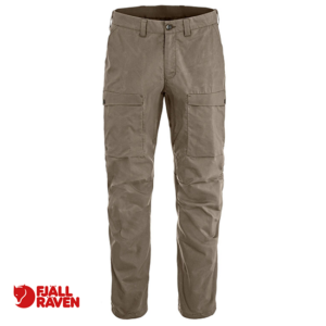 FJALL RAVEN-12200164-ABISKO HYBRID TRAIL TROUSERS-PANTALON DE RANDONNÉE-HOMME-244 SUEDE BROWN-MARRON