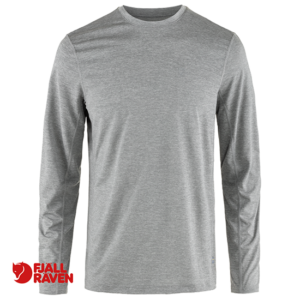 FJALL RAVEN-12600214-ABISKO DAY HIKE LS-TEE SHIRT MANCHES LONGUES-HOMME-016 SHARK GREY-GRIS