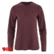 FJALL RAVEN-14600161-ABISKO DAY HIKE LONG SLEEVE-TEE SHIRT LAINE MANCHES LONGUES-357 PORT-BORDEAUX