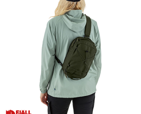 FJALL RAVEN-23200337-SKULE SLING 6-SAC À DOS DE RANDONÉE-662 DEEP FOREST-VERT