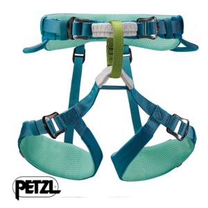 PETZL-C015AB00-MACCHU-HARNAIS-ENFANT-ATMANTIC BLUE-BLEU