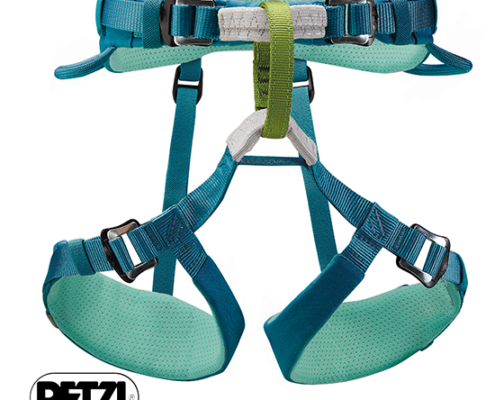 PETZL-C015AB00-MACCHU-HARNAIS-ENFANT-ATMANTIC BLUE-BLEU