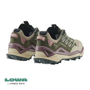 LOWA-L3216304940-MADDOX PRO GTX LO-CHAUSSURES DE RANDONNÉE-FEMME-4940 DESERT ANCIEN ROSE-BEIGE-TALON