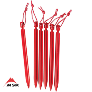 MSR-05807-GROUNHOG TENT STAKES V2-PIQUETS DE TENTE