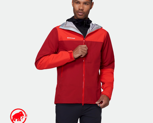 MAMMUT-1010-32390-ALTO GUIDE HS HOODED JACKET-VESTE IMPERMÉABLE DE RANDONNÉE-3823 DARK MAMMUT RED-MAMMUT RED-ROUGE