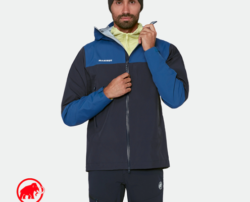 MAMMUT-1010-32390-ALTO GUIDE HS HOODED JACKET-VESTE IMPERMÉABLE DE RANDONNÉE-50657 MARINE-TSCHIEL-MARINE