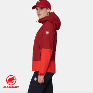 MAMMUT-1010-32400-ALTO GUIDE HS HOODED JACKET-VESTE IMPERMÉABLE-FEMME-3823 DARK MAMMUT RED-ROUGE-CÔTÉ