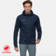 MAMMUT-1011-02670-ULTIMATE VIII SO HOODED JAKET-VESTE SOFTSHELL-HOMME-5118 MARINE