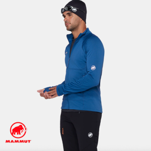 MAMMUT-1014-07280-TAISS ML JACKET-VESTE POLAIRE-HOMME-50665 TSCHIEL-BLEU-CÔTÉ