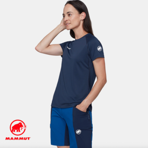 MAMMUT-1017-07410-DUCAN FL TEE-SHIRT-FEMME-5118 MARINE-CÔTÉ