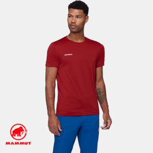 MAMMUT-1017-07650-SELUN FL TEE-SHIRT-HOMME-3818 DARK RED MAMMUT RED-ROUGE