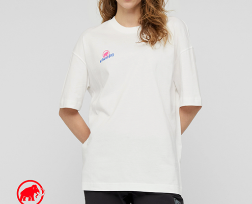 MAMMUT-1017-08150-JAKOB SCHUBERT TEE-SHIRT-MIXTE-WHITE-BLANC