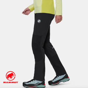 MAMMUT-1021-01600-COURMAYER SO PANT-PANTALON DE RANDONNÉE-FEMME-0001 BLACK-NOIR-CÔTÉ