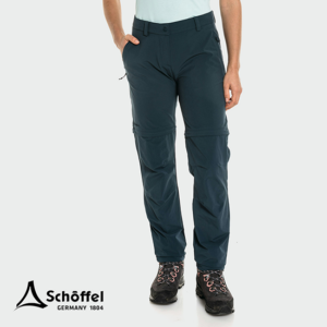 SCHOFFEL-12343-ASCONA ZIP OFF-PANTALON DEZIPPABLE-FEMME-8180DRESS BLUE-BLEU