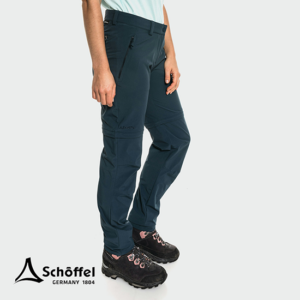 SCHOFFEL-12343-ASCONA ZIP OFF-PANTALON DEZIPPABLE-FEMME-8180DRESS BLUE-BLEU-CÔTÉ