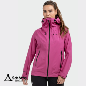 SCHOFFEL-13656-MOUNTAIN JACKETNSTYLE BLAUEIS-VESTE IMPERMÉABLE-FEMME-3305 FUSCHIA-ROSE-FACE