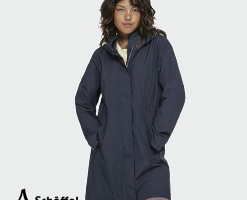 SCHOFFEL-13664-COAT STYLE BOHOROK-MANTEAU IMPERMÉABLE-FEMME-8820 NAVY BLAZER-MARINE
